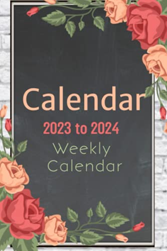 2 Year Pocket Planner 2023-2024: Two year Weekly Calendar Planner January 2023 Up to December 2024 - 6 X9 : To do list Planners And Pocket Academic Agenda Schedule Book.